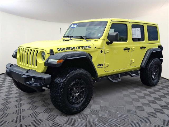 2022 Jeep Wrangler Unlimited High Tide 4x4 2022 Jeep Wrangler Unlimited High Tide 4x4