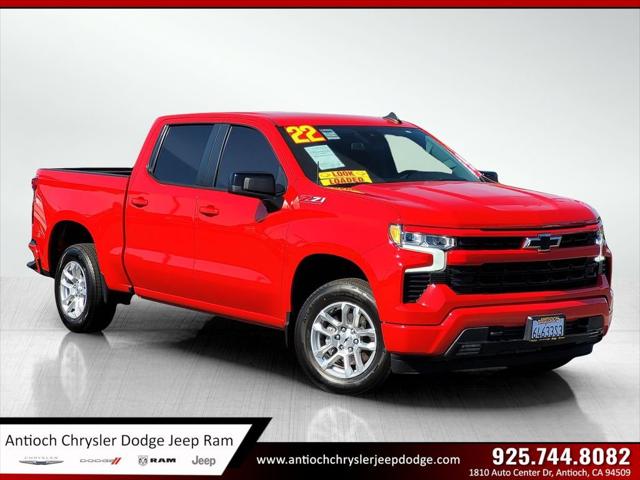 2022 Chevrolet Silverado 1500 4WD Crew Cab Short Bed RST for sale in Antioch, CA