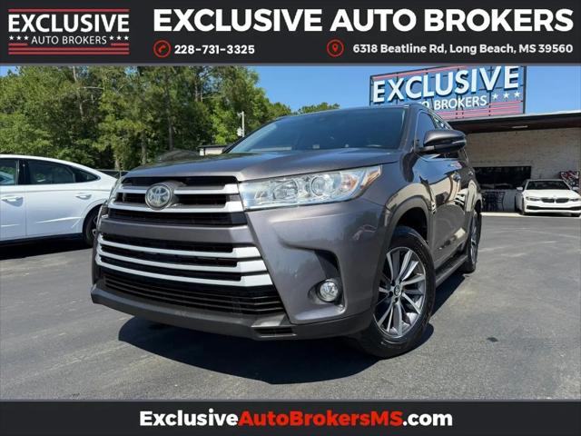 2018 Toyota Highlander XLE for sale in Long Beach, MS