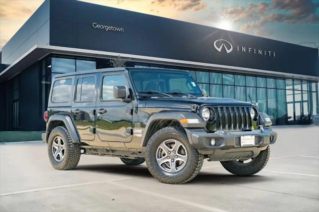 2020 Jeep Wrangler Sport S 4x4 for sale in Georgetown, TX