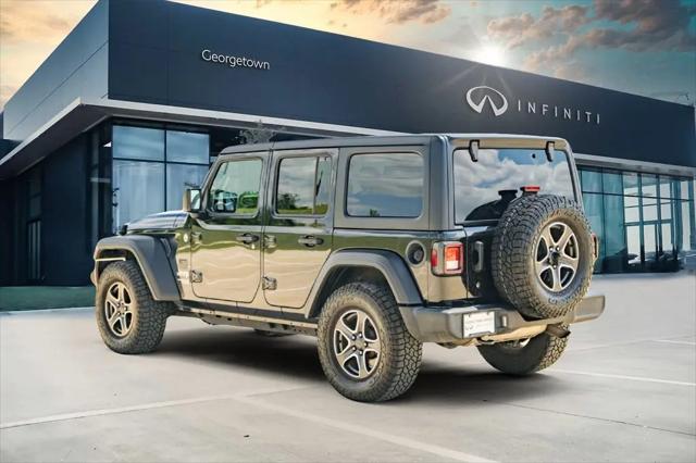 2020 Jeep Wrangler Sport S 4x4