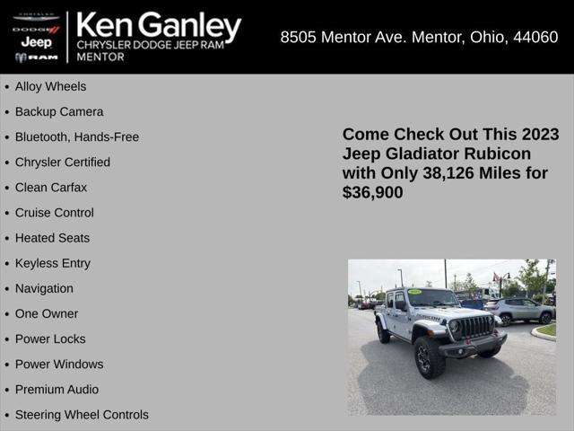 2023 Jeep Gladiator Rubicon