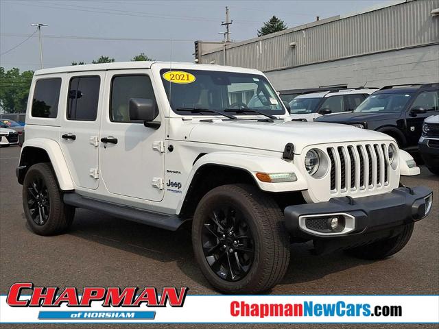 2021 Jeep Wrangler 4xe Unlimited Sahara 4x4 2021 Jeep Wrangler 4xe Unlimited Sahara 4x4