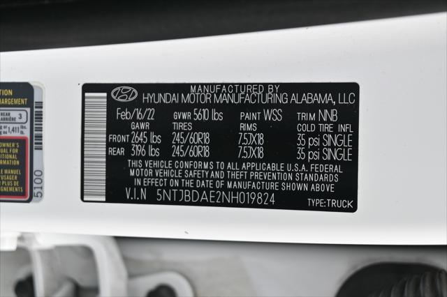 2022 Hyundai Santa Cruz SEL
