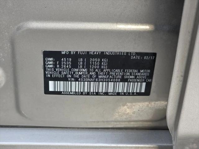 2017 Subaru Legacy 2.5i Premium
