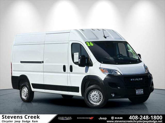 2026 Ram ProMaster 2500 Cargo Van Tradesman High Roof 159" WB w/Pass Seat for sale in San Jose, CA