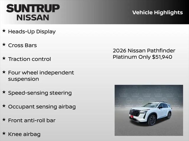 2026 Nissan Pathfinder Platinum