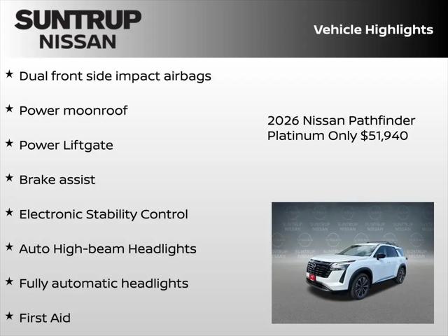 2026 Nissan Pathfinder Platinum