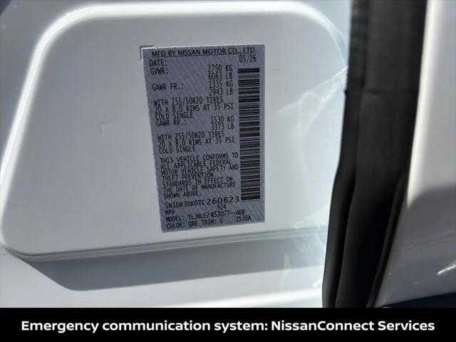 2026 Nissan Pathfinder Platinum