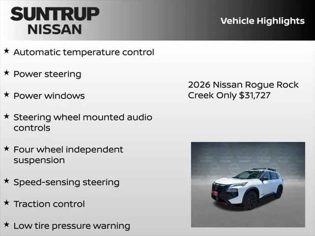 2026 Nissan Rogue Rock Creek