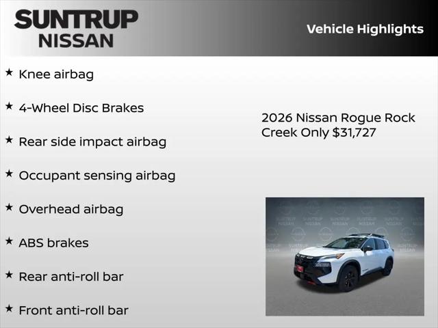 2026 Nissan Rogue Rock Creek