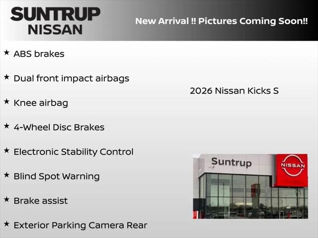 2026 Nissan Kicks S