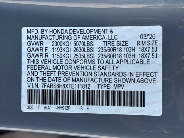 2026 Honda CR-V Hybrid AWD Sport-L