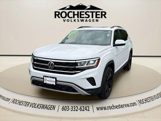 2022 Volkswagen Atlas 3.6L V6 SE w/Technology for sale in Rochester, NH