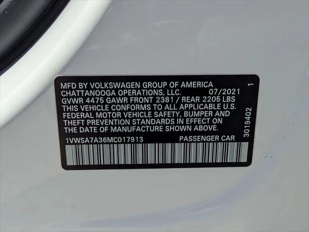 2021 Volkswagen Passat 2.0T SE