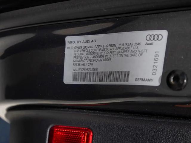 2023 Audi A5 Sportback Premium Plus 45 TFSI S line quattro S tronic