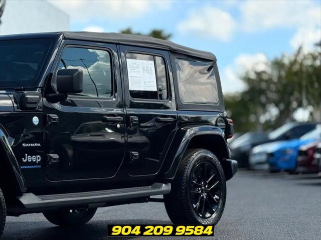 2023 Jeep Wrangler 4xe Sahara 4x4