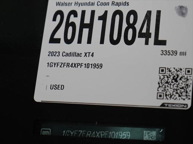 2023 Cadillac XT4 AWD Sport