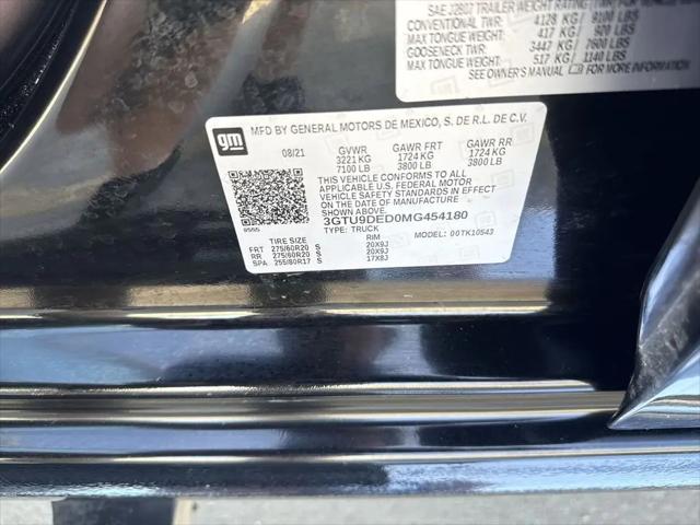2021 GMC Sierra 1500 4WD Crew Cab Short Box SLT