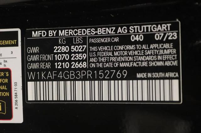 2023 Mercedes-Benz C-CLASS C 300 Sedan