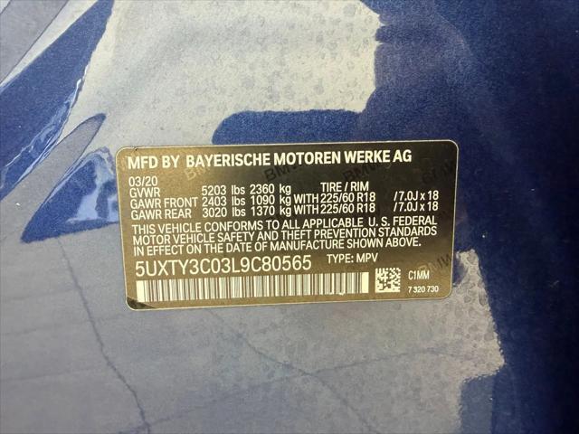 2020 BMW X3 sDrive30i