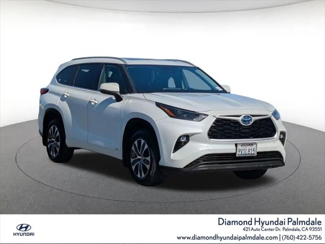 2022 Toyota Highlander Hybrid XLE for sale in Palmdale, CA