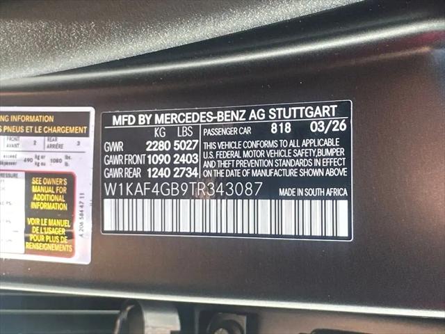 2026 Mercedes-Benz C-CLASS C 300 C 300