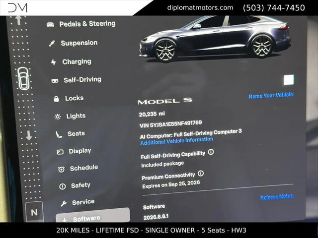2022 Tesla Model S Dual Motor All-Wheel Drive