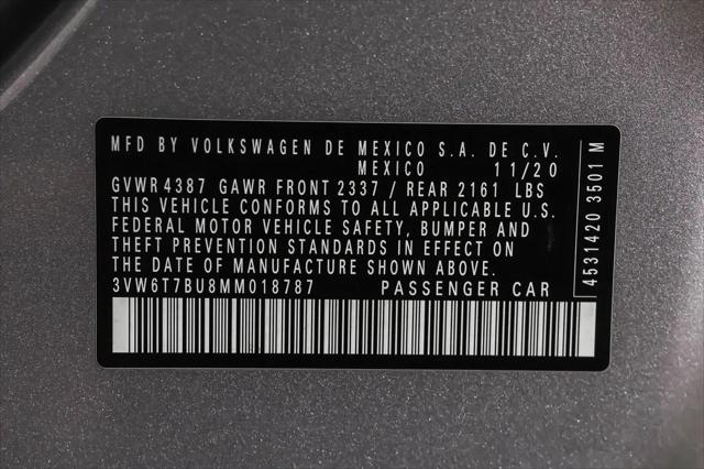 2021 Volkswagen Jetta GLI 2.0T S