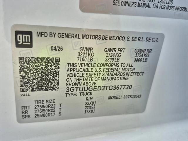 2026 GMC Sierra 1500 Crew Cab, Short Bed, Denali, 4WD