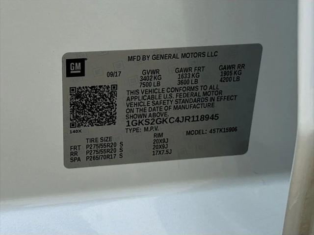 2018 GMC Yukon XL SLT