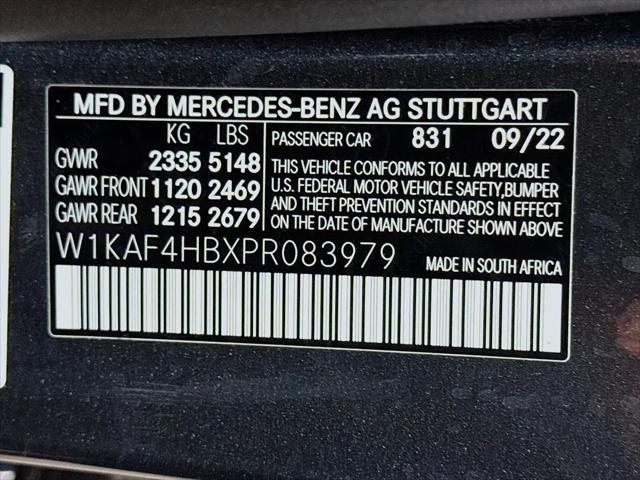2023 Mercedes-Benz C-CLASS C 300 4MATIC Sedan