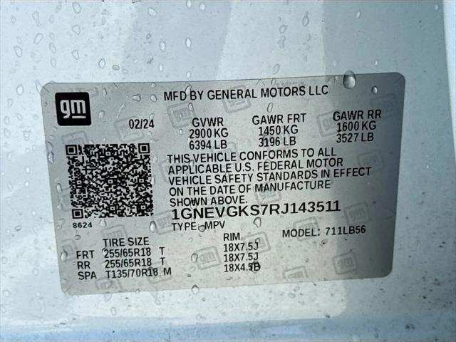2024 Chevrolet Traverse AWD LT