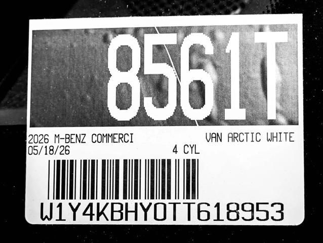 2026 Mercedes-Benz Sprinter 2500 Standard Roof 4-Cyl Diesel