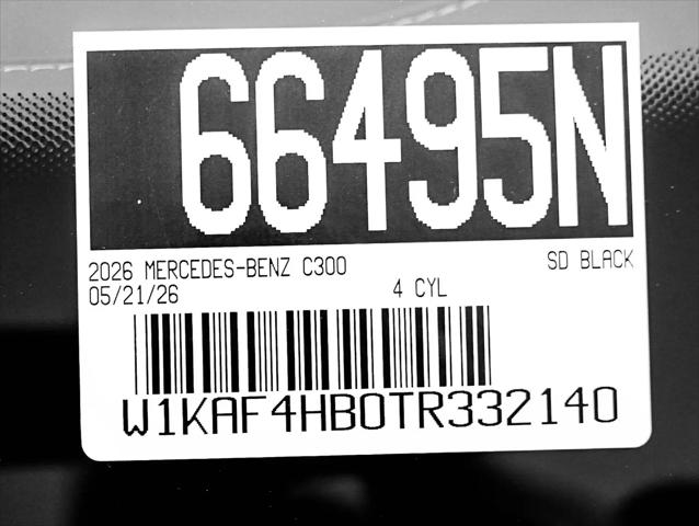 2026 Mercedes-Benz C-CLASS C 300 C 300