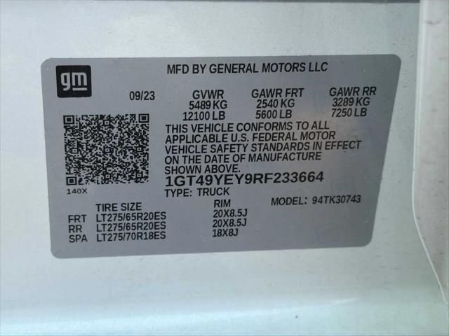 2024 GMC Sierra 3500HD 4WD Crew Cab Standard Bed Denali Ultimate