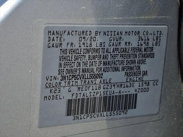 2020 Nissan Kicks SV Xtronic CVT