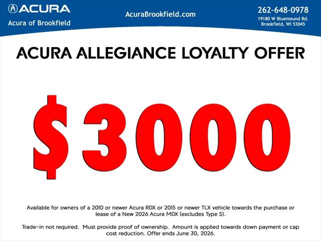2026 Acura MDX Advance Package