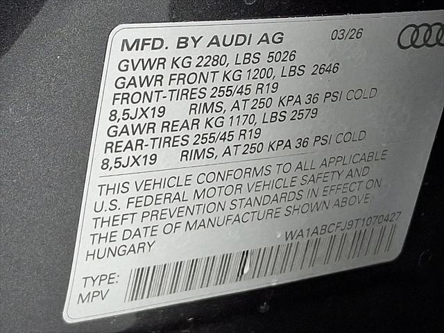 2026 Audi Q3 TFSI quattro S tronic