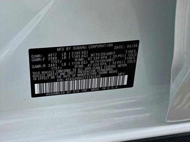 2026 Subaru Crosstrek Standard