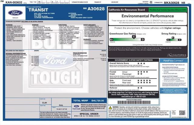 2021 Ford Transit-350 Passenger Van XLT