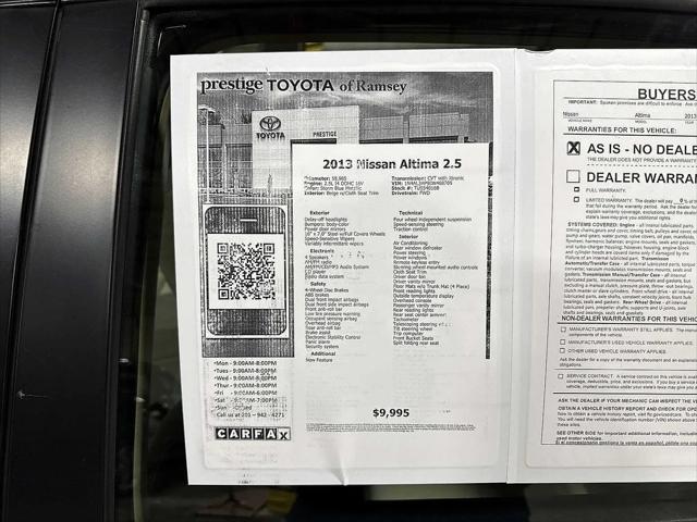 2013 Nissan Altima 2.5