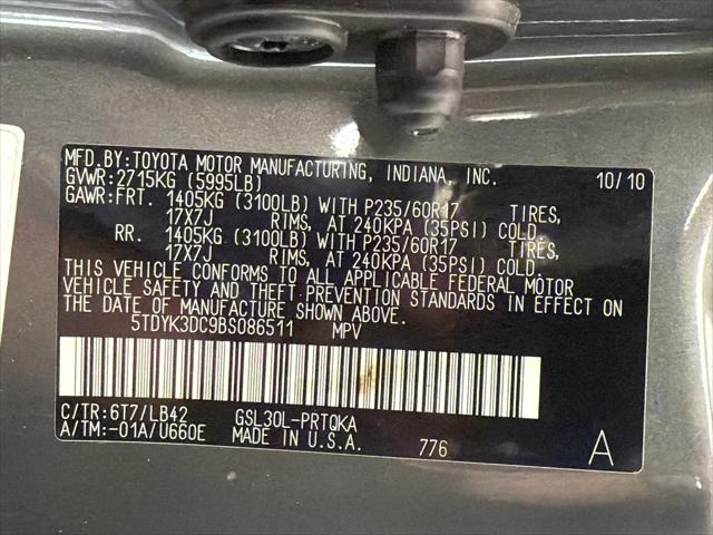 2011 Toyota Sienna XLE V6