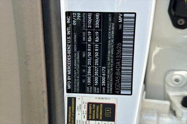 2013 Mercedes-Benz ML 350 ML 350