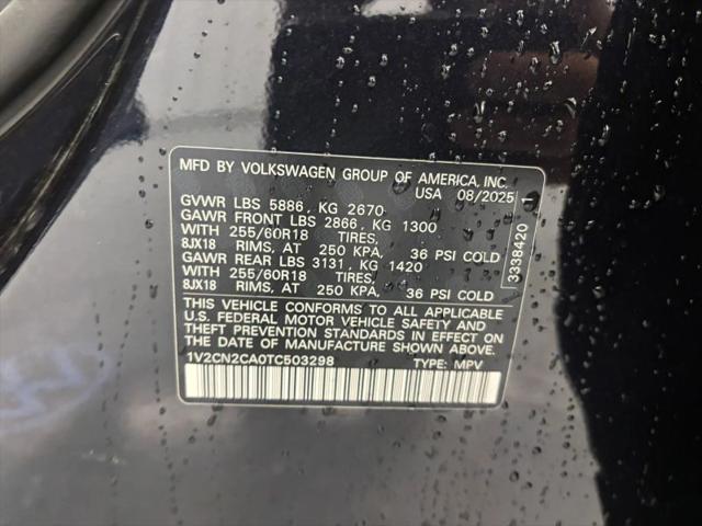 2026 Volkswagen Atlas Peak Edition