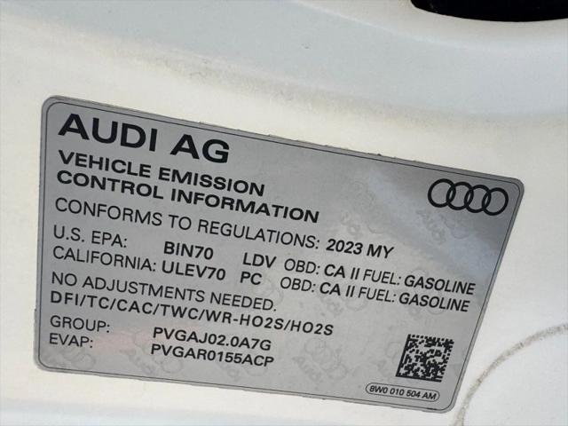 2023 Audi A4 Premium Plus 45 TFSI S line quattro S tronic