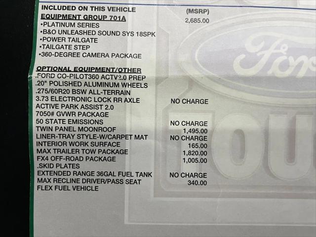 2021 Ford F-150 Platinum