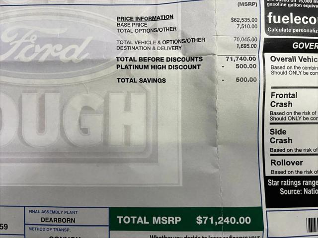2021 Ford F-150 Platinum