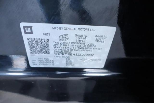 2018 Chevrolet Silverado 1500 1LT