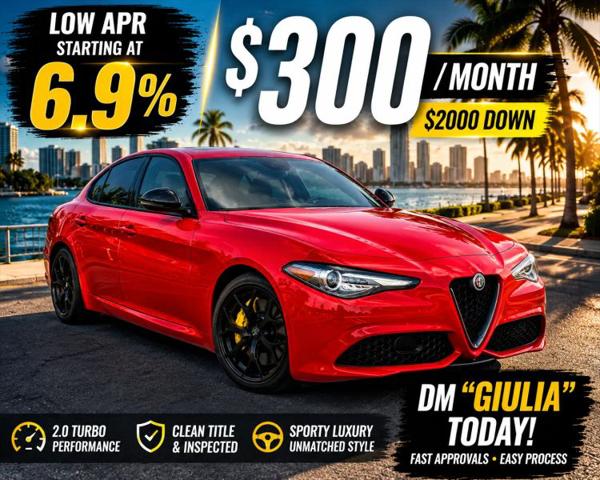 2019 Alfa Romeo Giulia RWD for sale in Ft Lauderdale, FL